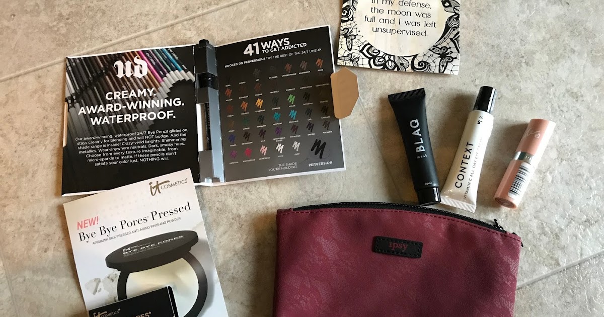 vol.108 ipsy October Glam Bag