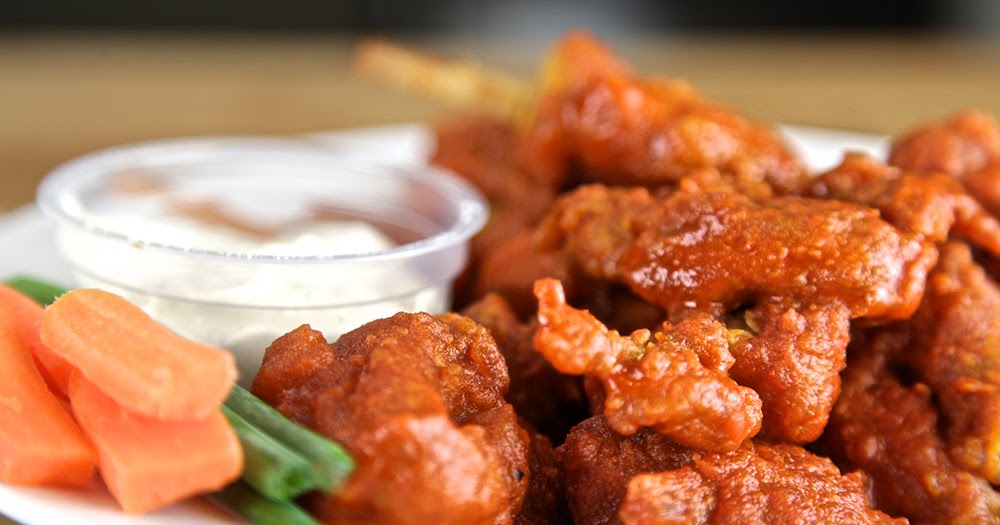 Vegan Buffalo Wings RF chicken