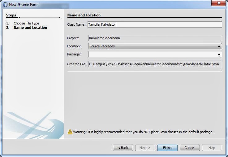 Program Kalkulator Sederhana Menggunakan Java Netbeans | Johan Andy ...