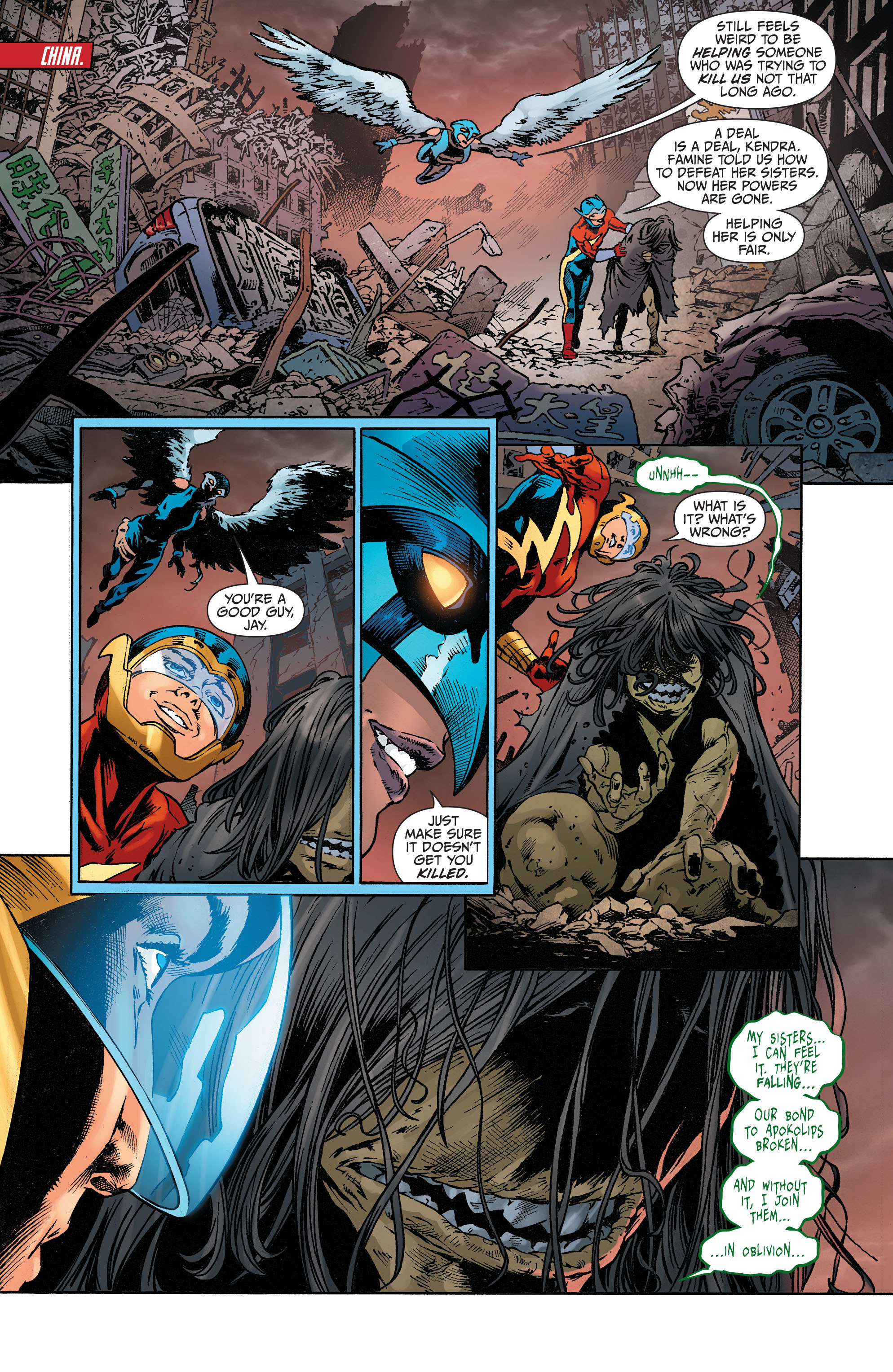 Read online Earth 2: World's End comic -  Issue #17 - 15
