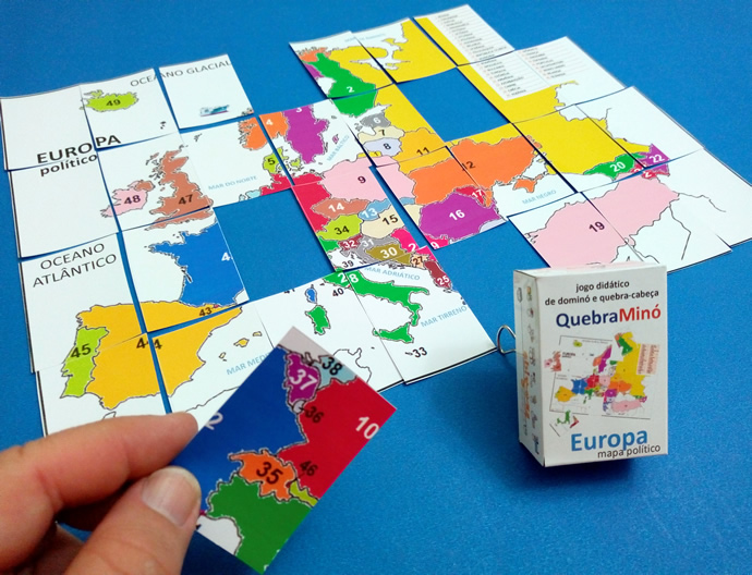 classe invertida: Jogos didáticos: GeoMemória Europa