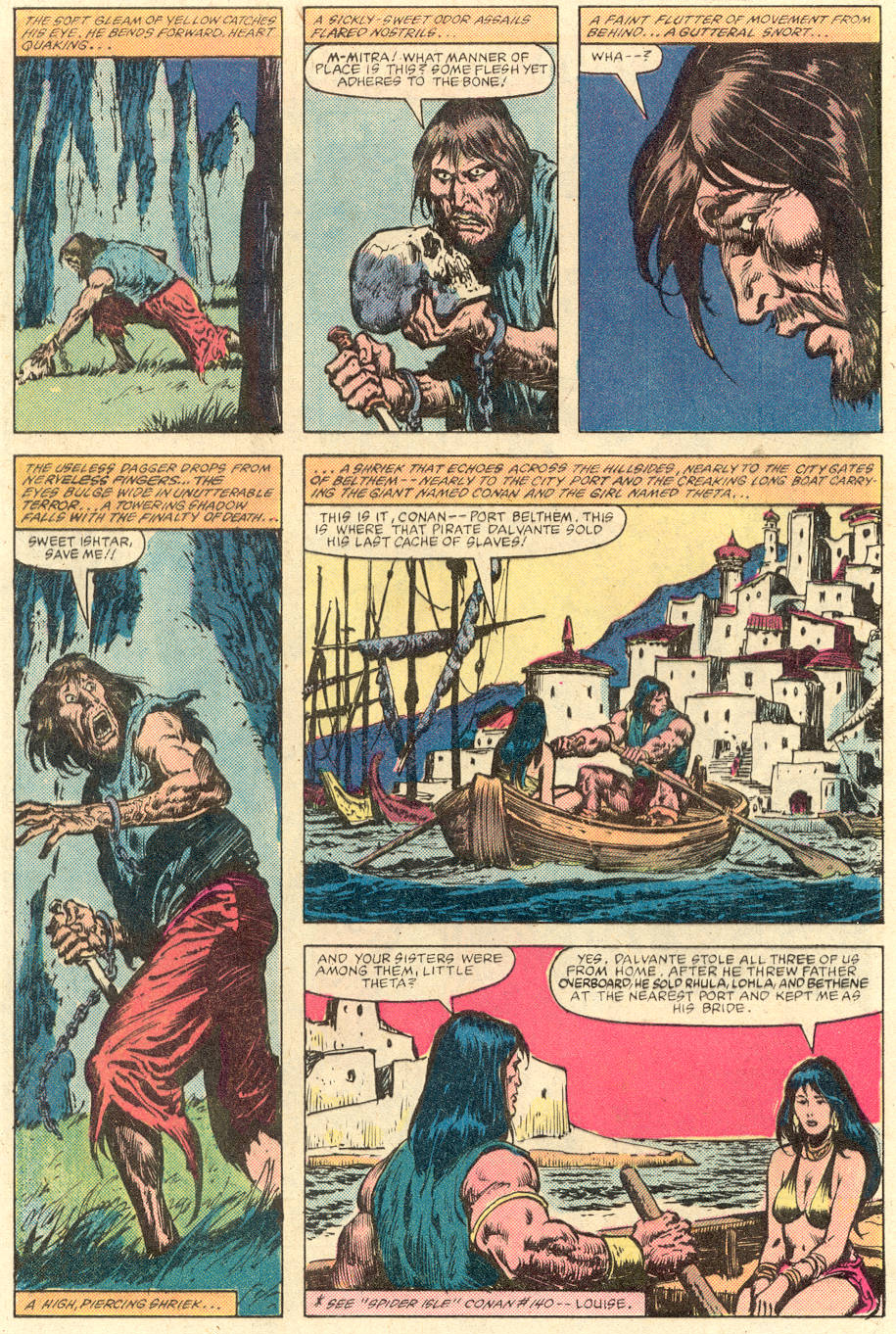 Read online Conan the Barbarian (1970) comic -  Issue #142 - 3