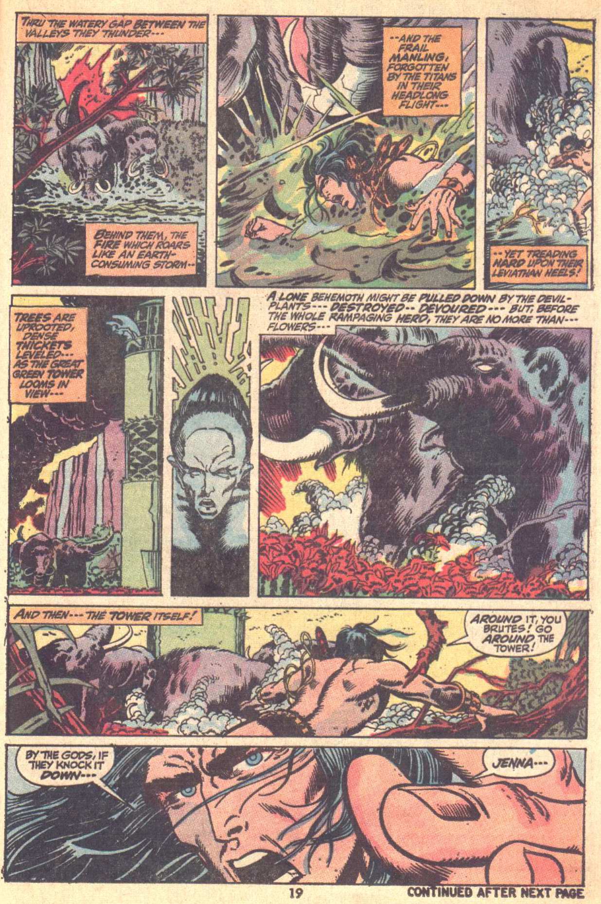 Read online Conan the Barbarian (1970) comic -  Issue #9 - 15