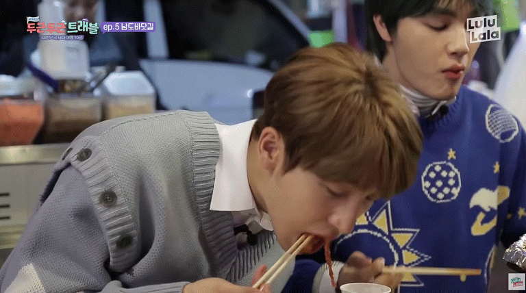 먹는걸로 영업당할거 같은 아이돌 여행먹방 (다이어터 주의) | 인스티즈