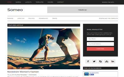 Someo Blogger Template
