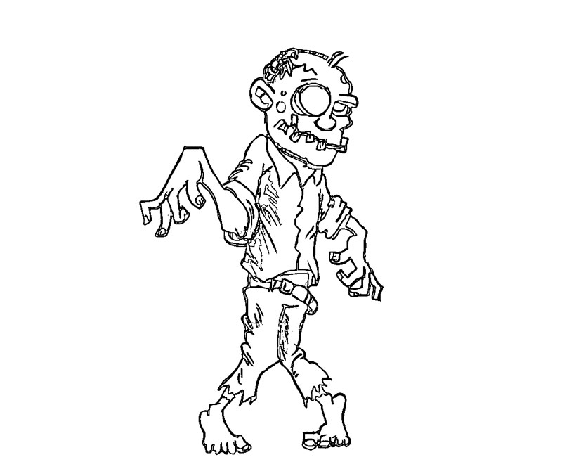 walking dead coloring pages to print - photo #33
