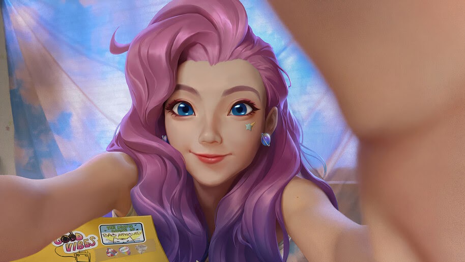 Seraphine, LoL, 4K, #5.2674