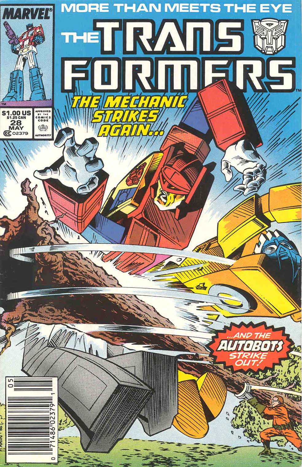 The Transformers (1984) issue 28 - Page 1