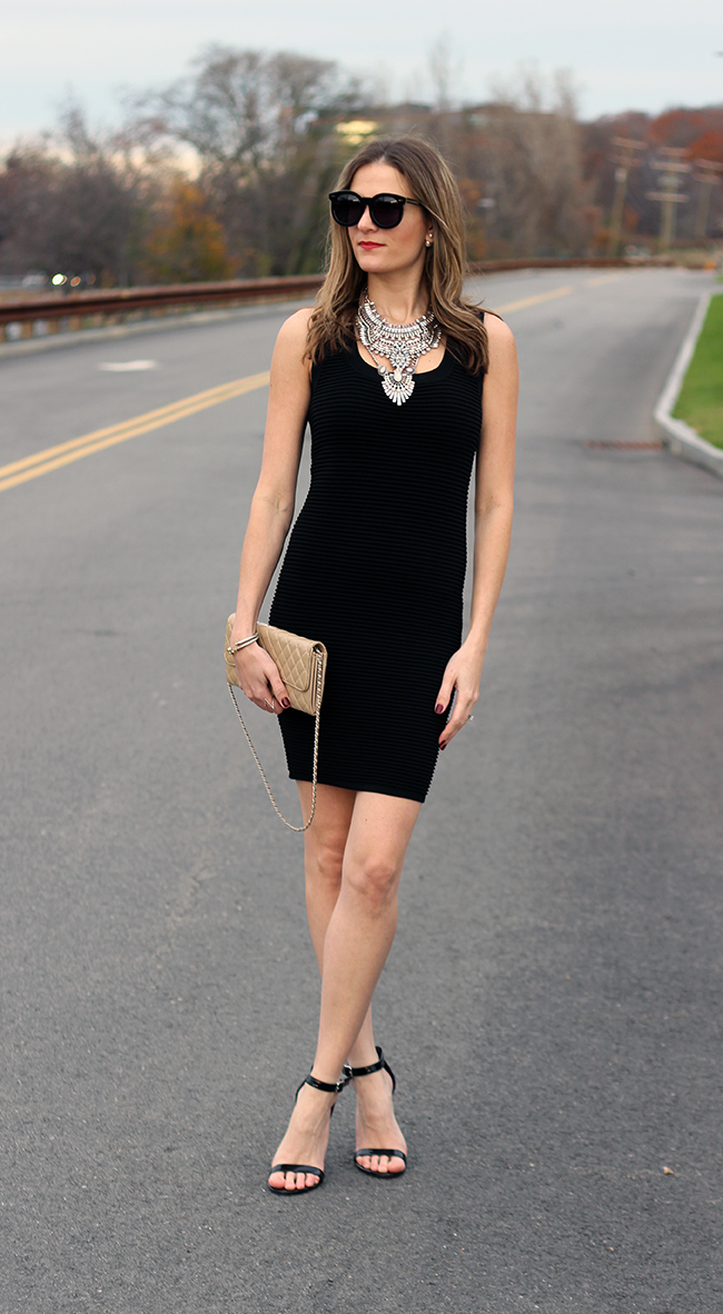 dressing up a little black dress