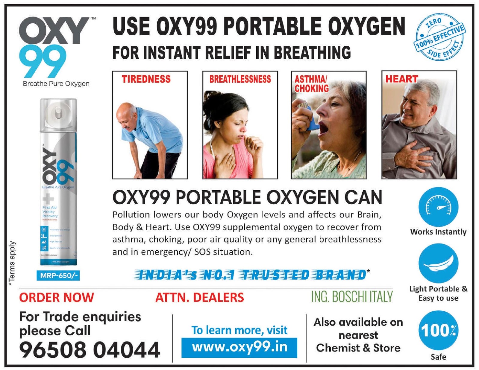 OXY99 Portable Oxygen Cans April 2018