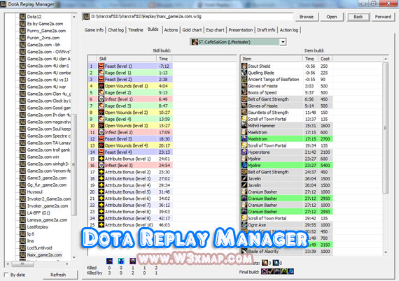 DotA Replay Manager 3.02c