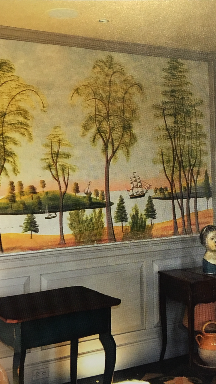 Kolene Spicher Rufus Porter Style Wall Panel