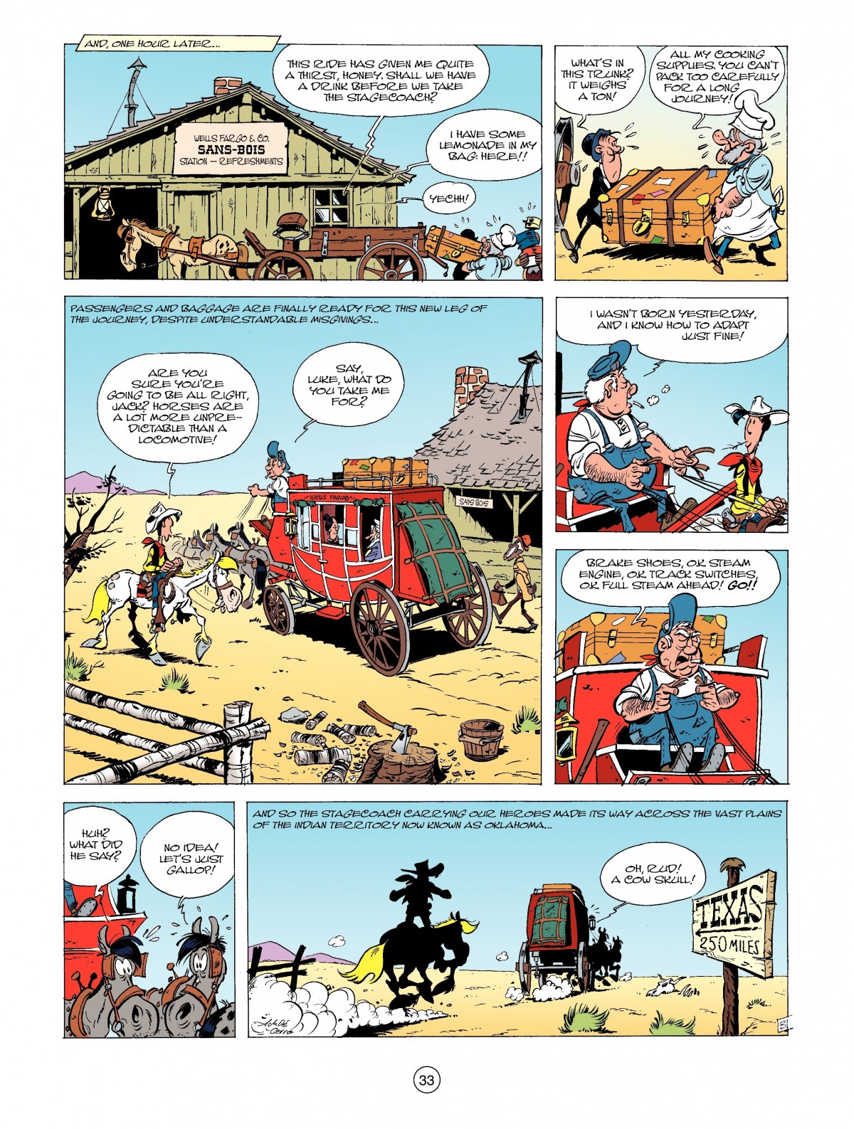 Read online A Lucky Luke Adventure comic -  Issue #39 - 33