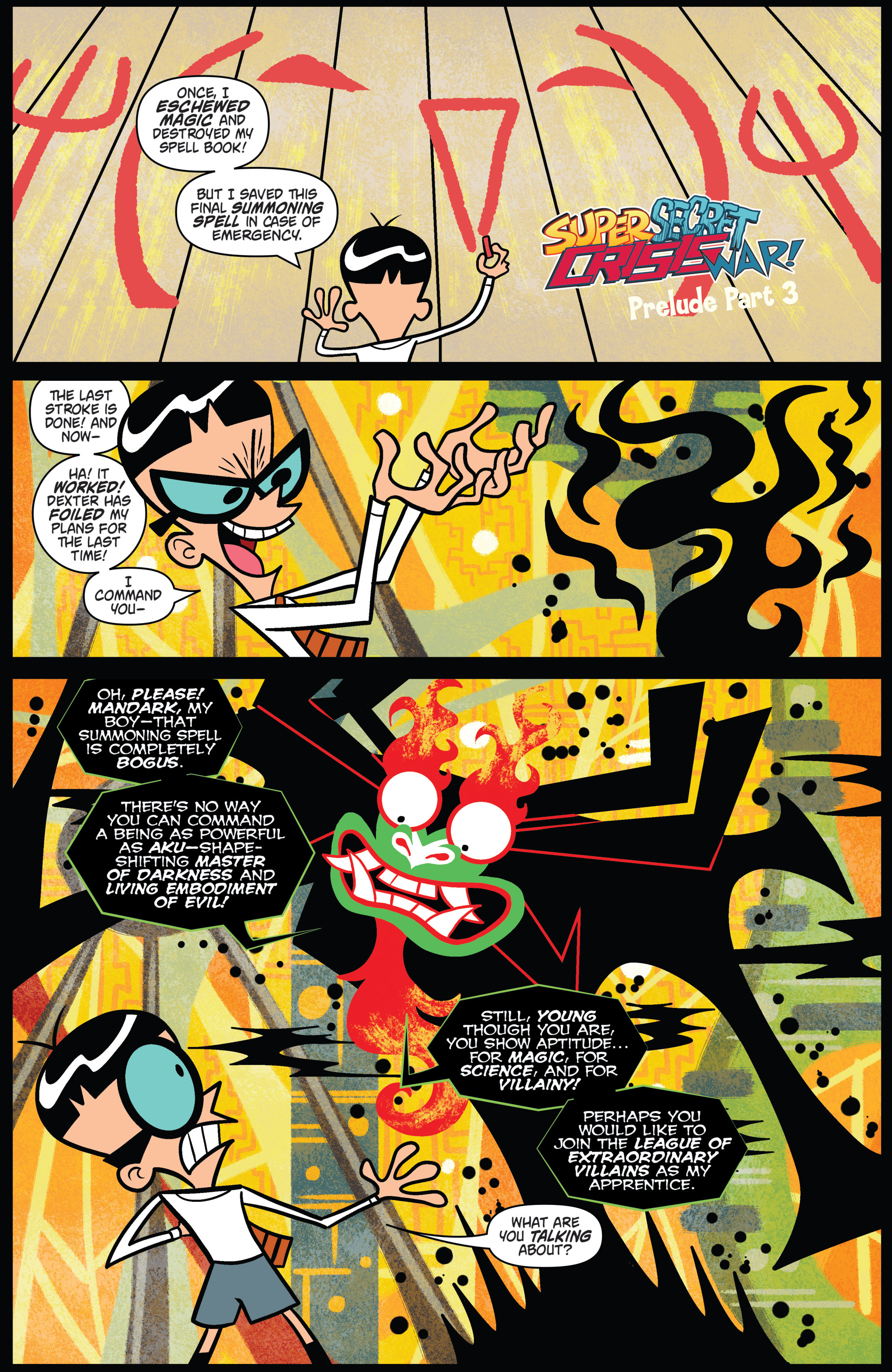 Read online Super Secret Crisis War! comic -  Issue # _Special - Foster's Home for Imaginary Friends - 22