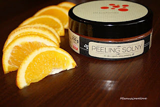 Peeling solny do ciała o zapachu świeżej pomarańczy - Sól Bocheńska