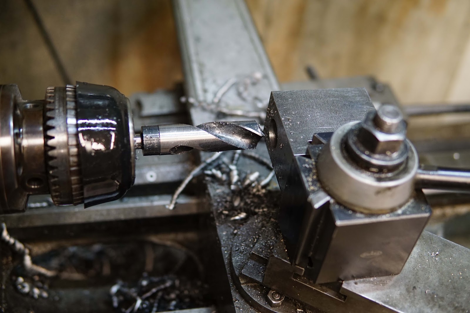 BuildIts in Progress Lathe Toolpost Spindle