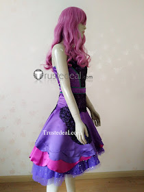 Commissions - Descendants 2 Mal Purple Dress Wig