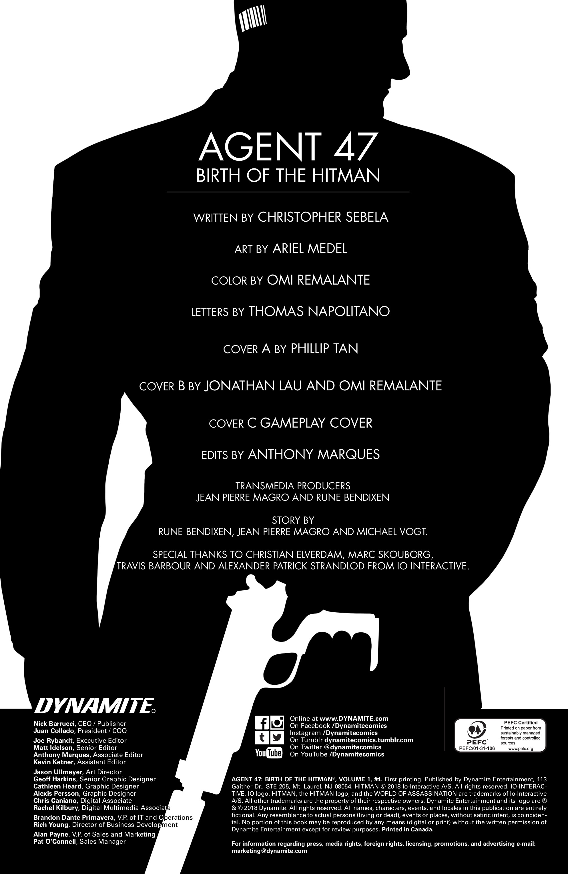 Agent 47: Birth of the Hitman issue 4 - Page 3
