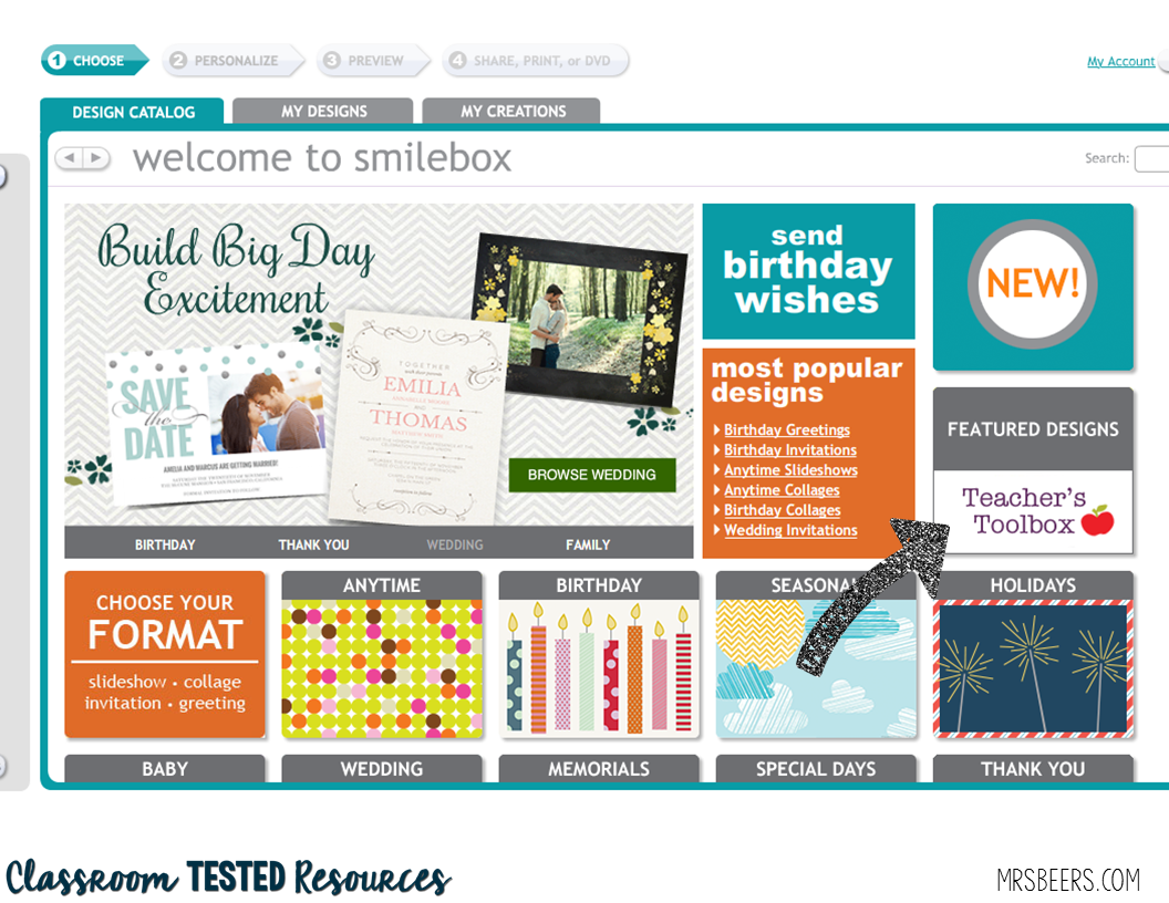Digital Newsletters Made Easy with Smilebox Classroom Tested Resources