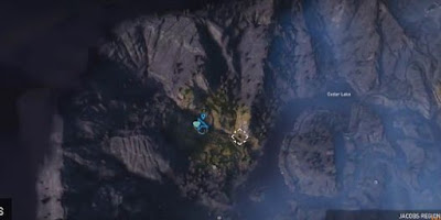 Far Cry 5: Mayday, Prepper Stash, Jacob’s Region, Location Map
