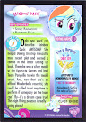 My Little Pony Rainbow Dash Series 3 Trading Card