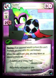 My Little Pony Spike, Hum Drum High Magic CCG Card