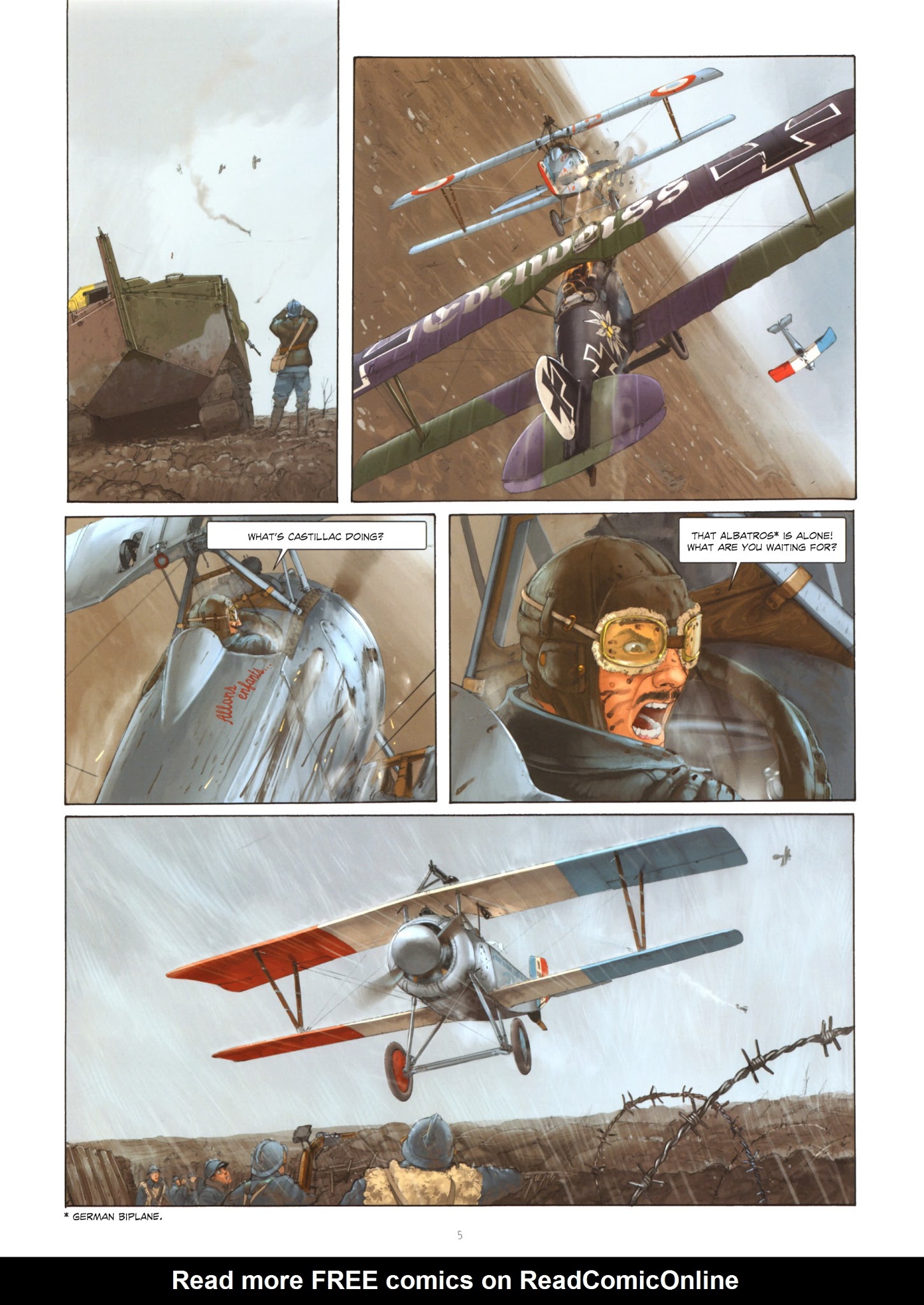 Read online Le Pilote à l'Edelweiss comic -  Issue #1 - 7