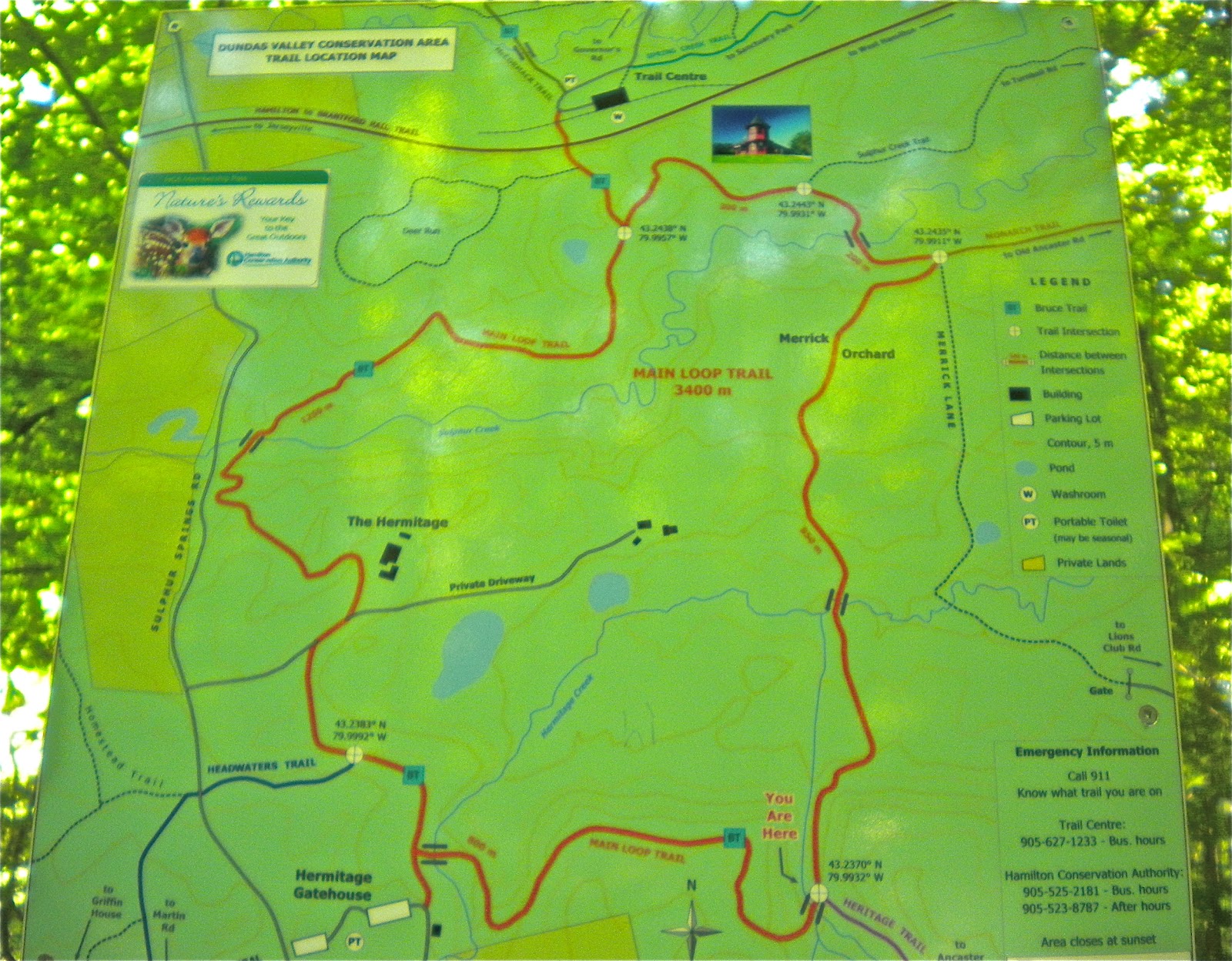 Green Persuasion: Hamilton's Green Space: Main Loop Trail (Dundas