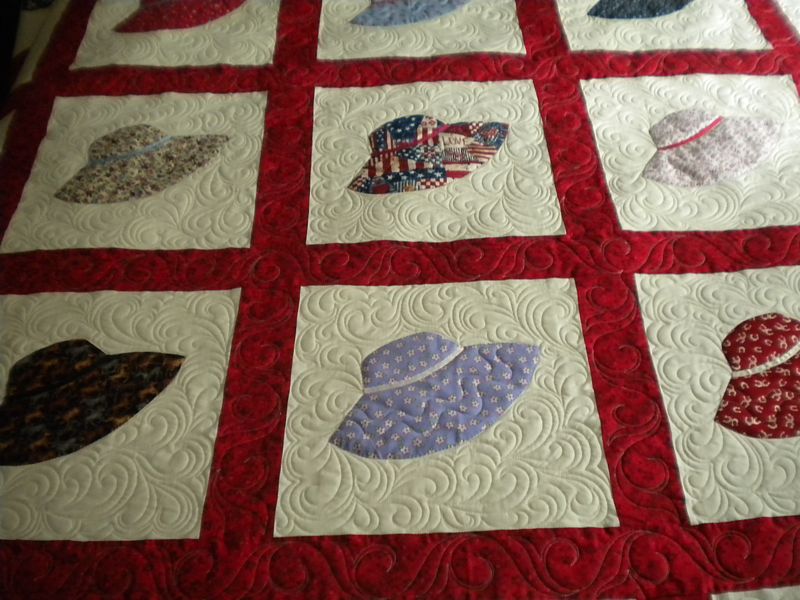 Fiberobsessive Quilt of the Week Hats