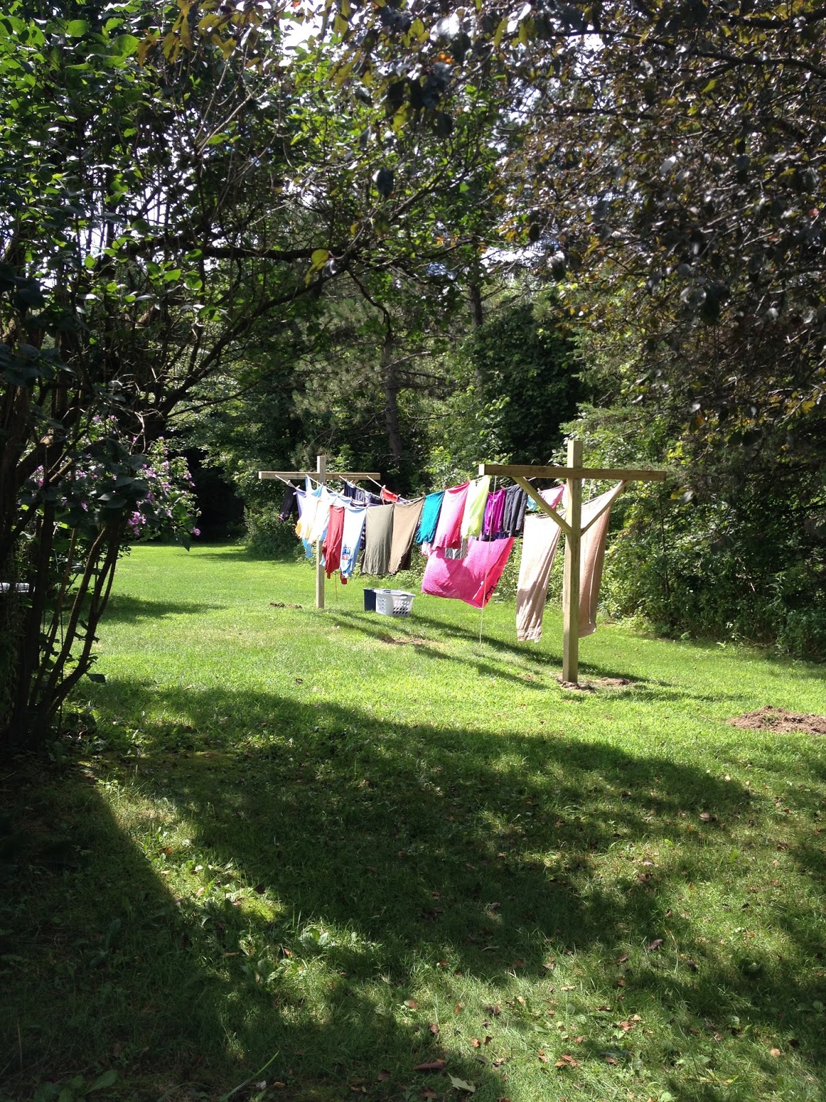 Flutterbee Farm My Wooden Clothesline