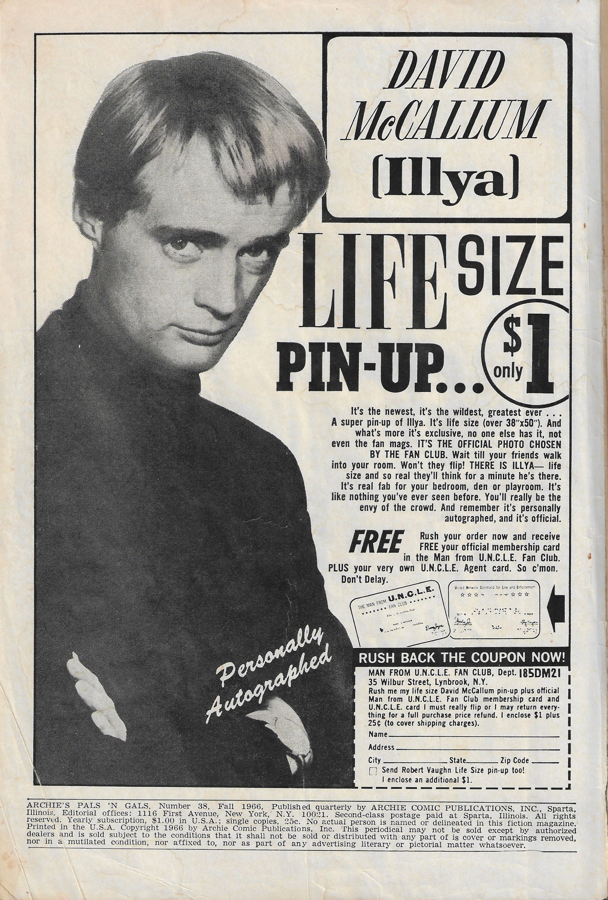 Read online Archie's Pals 'N' Gals (1952) comic -  Issue #38 - 2