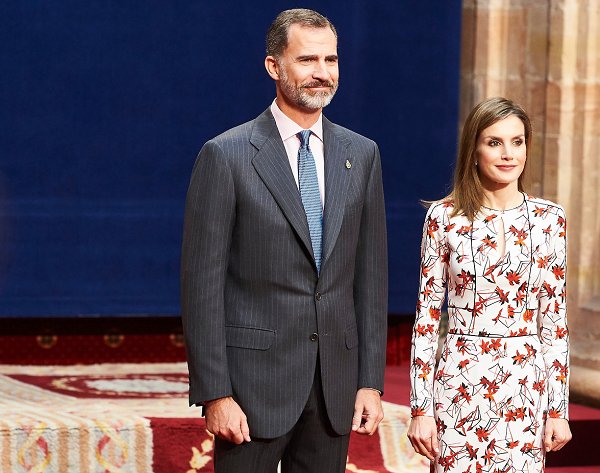 Queen Letizia and King Felipe attend the 2016 Princess of Asturias Award