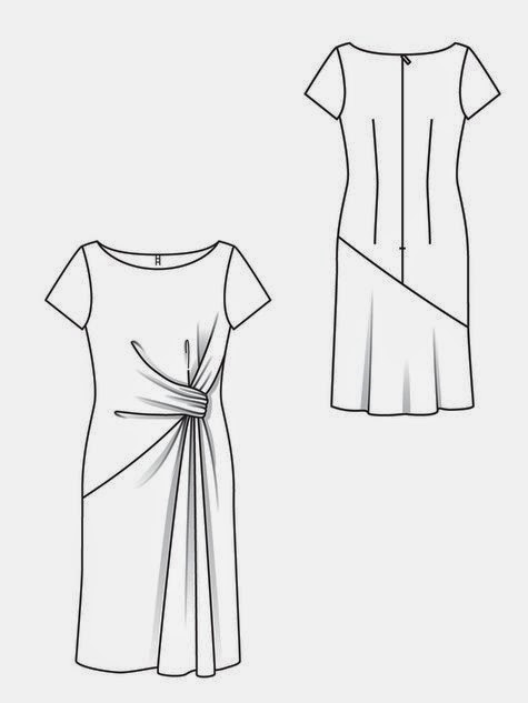 Štepalica: The knotted dress