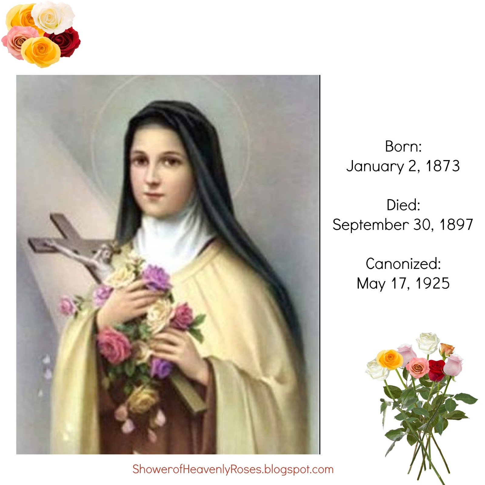 24 glory be novena to st therese