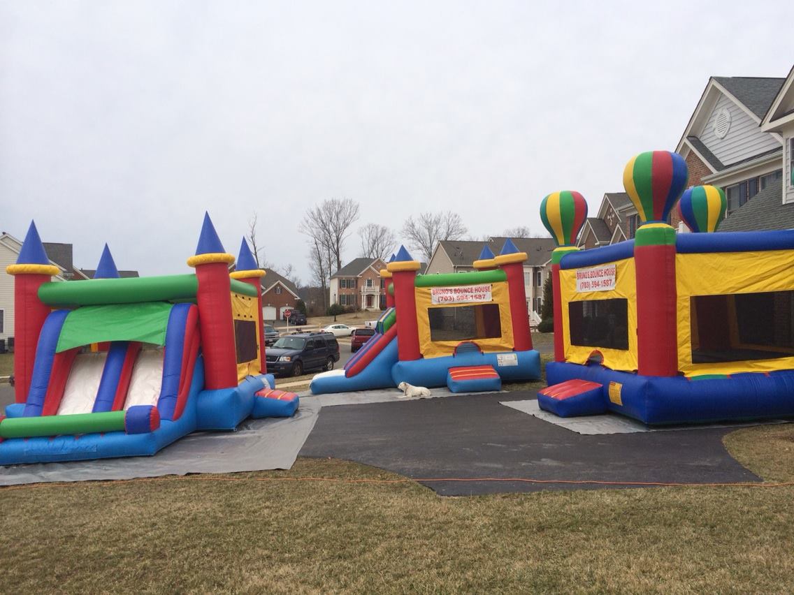 Bruno's Bounce House Moon Bounce House Rentals in Gainesville