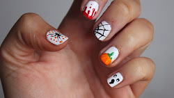 halloween nail easy nails manicure using