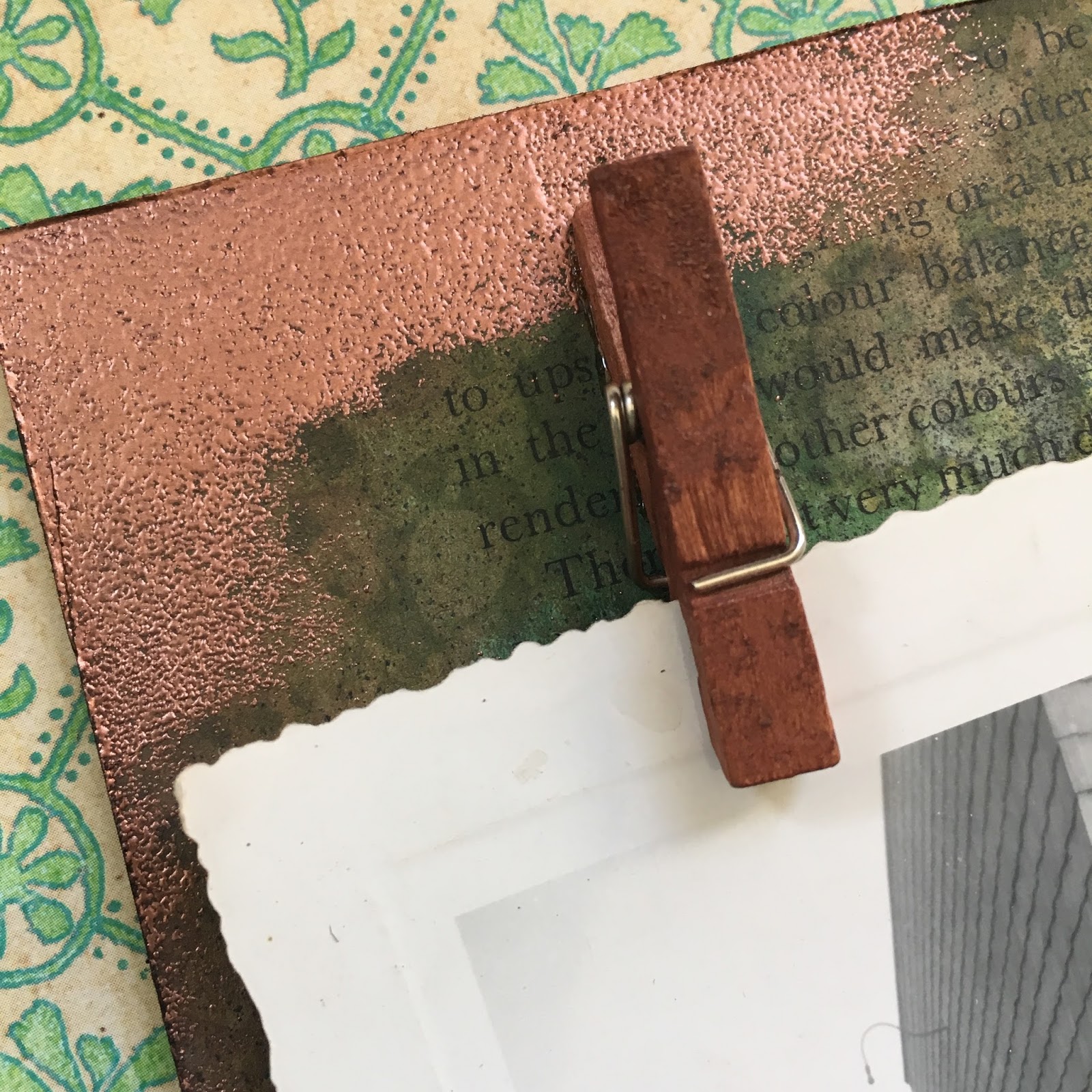 The Wonder Found Vintage Inspired Photo Clip Display