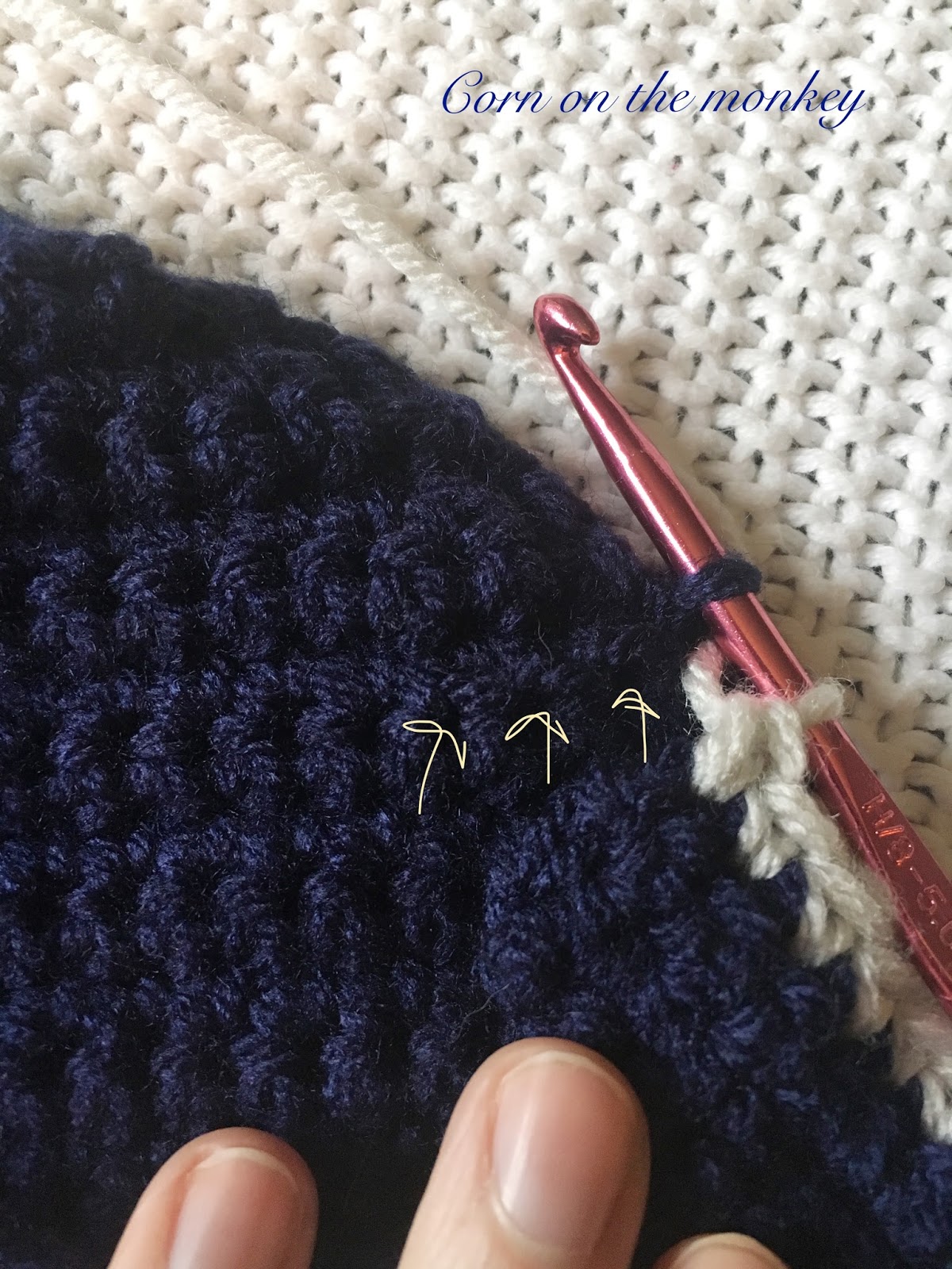 Corn on the Monkey FREE PATTERN Crochet baby doll carrier