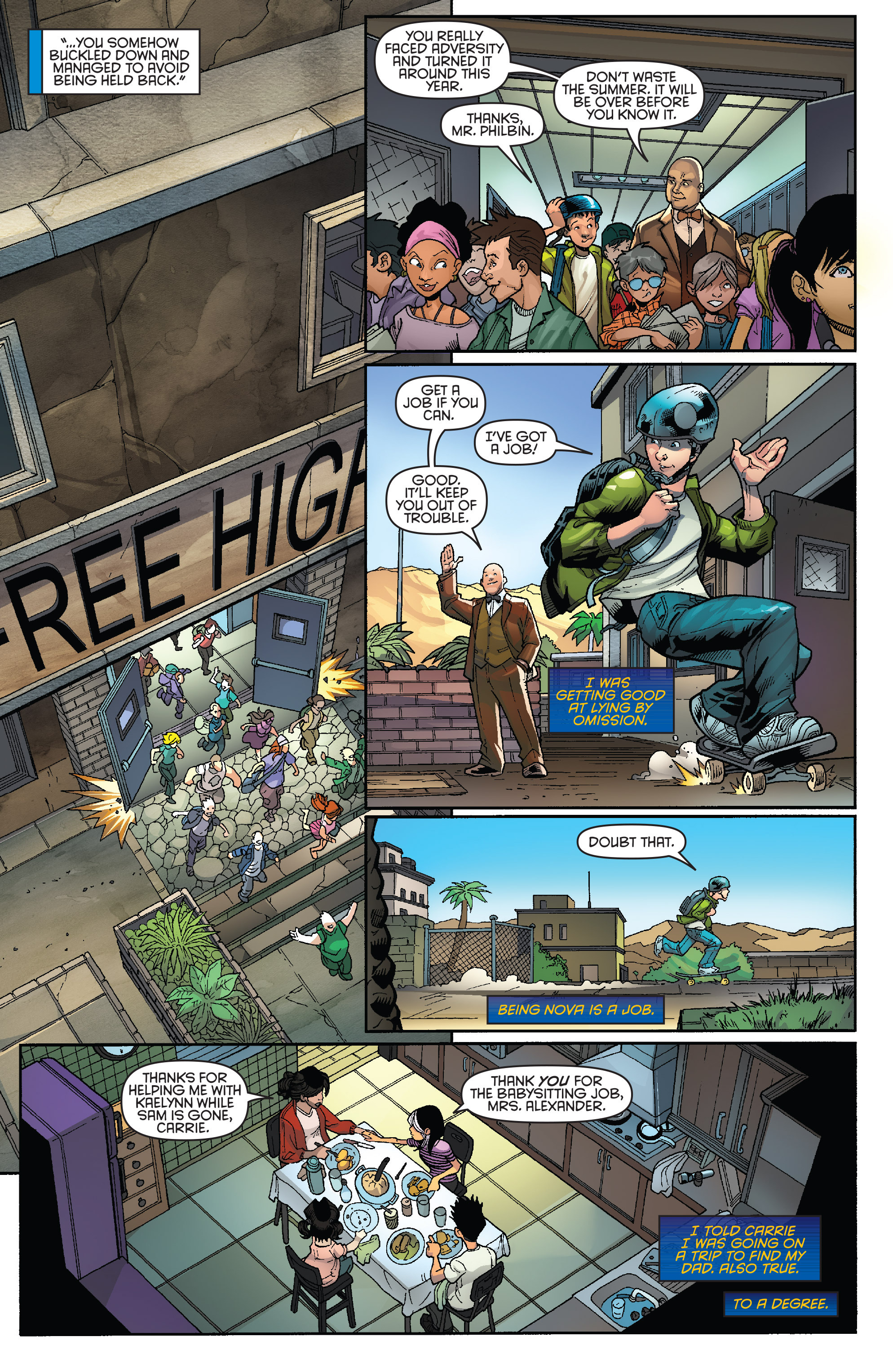 Read online Nova (2013) comic -  Issue #29 - 7