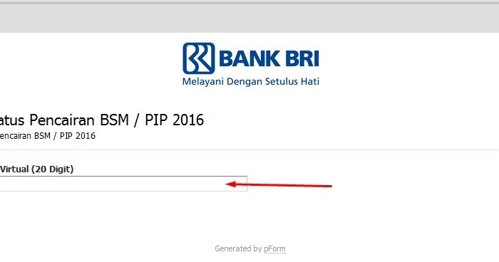 Cara Cek Virtual Account Pip Tahun 2016 Masden