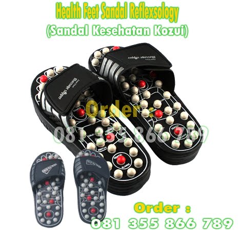 Health Feet Sandal  Reflexology  Toko Central Cosmetic 