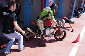Nembo Prototype Motorcycle Track Test