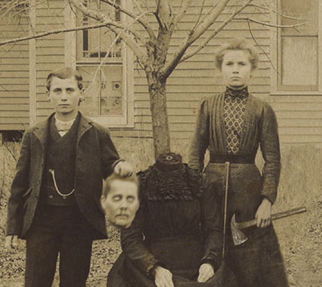 foto manusia terpenggal tanpa kepala foto era victorian