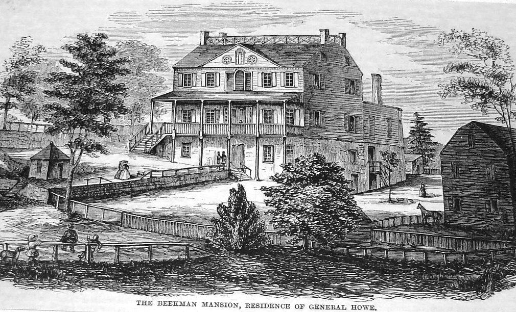 Daytonian in Manhattan The Lost 1763 Beekman Mansion "Mount Pleasant