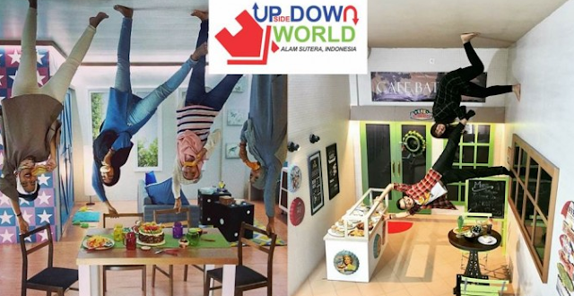 Upside down alam sutera Tempat Rekreasi Indoor Upside down alam sutera