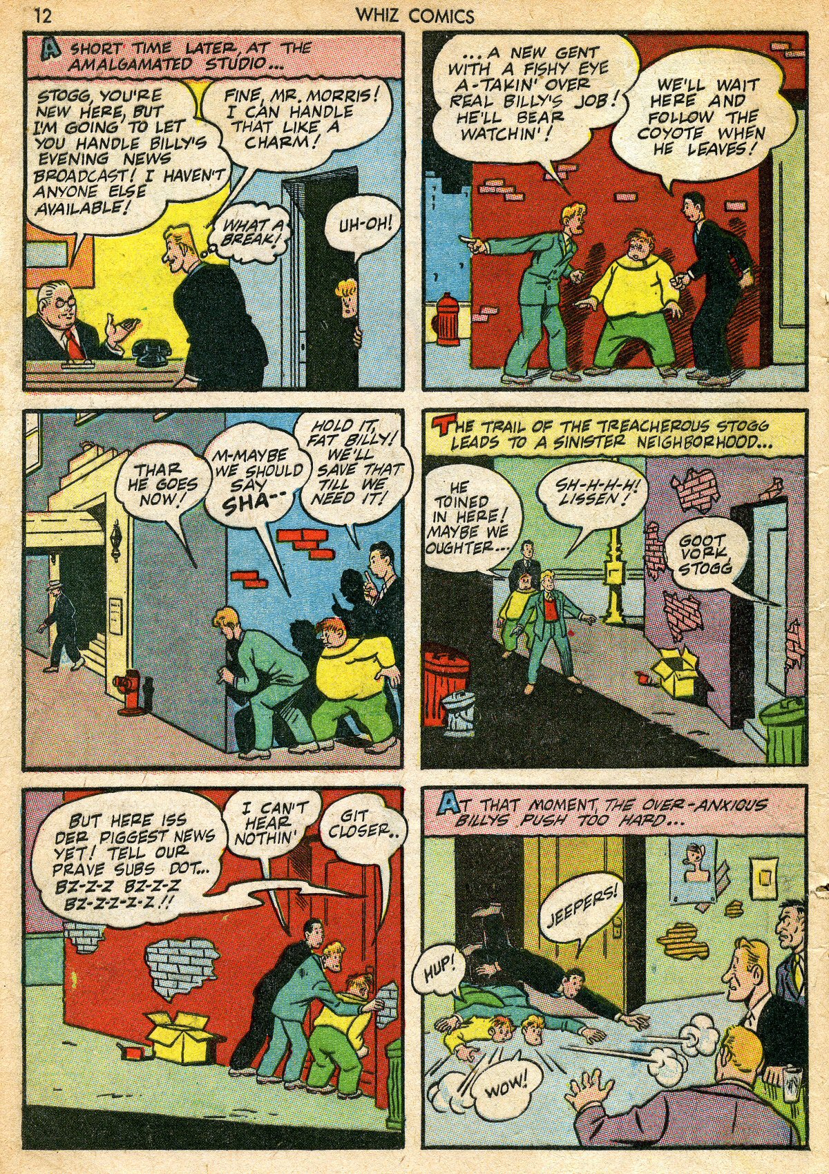 Read online WHIZ Comics comic -  Issue #34 - 12