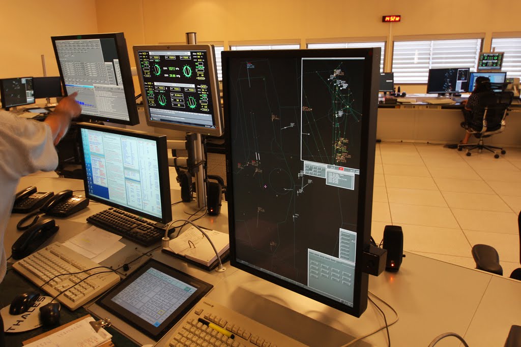 SCL News: Visita Centro de Control de Área Santiago