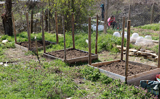 Three spud towers now complete Three spud towers now complete