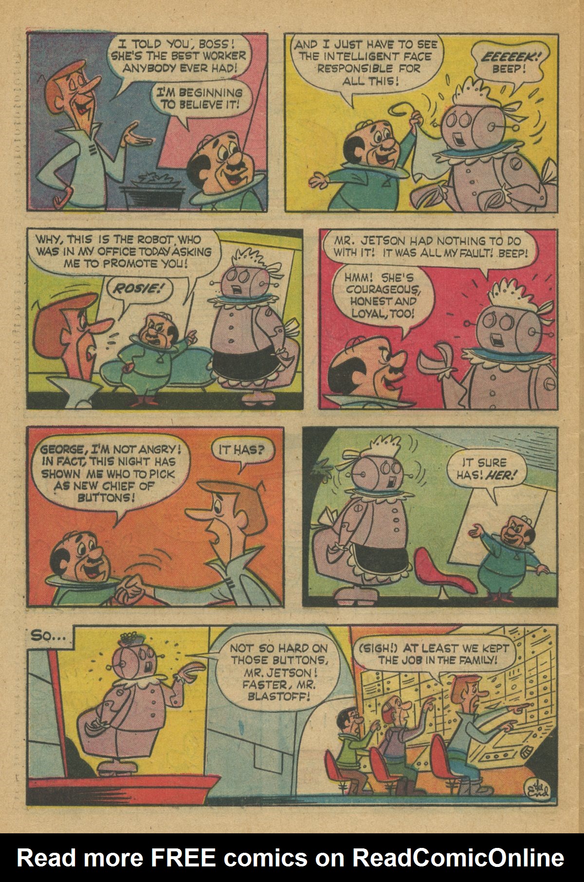 Read online The Jetsons (1963) comic -  Issue #29 - 32
