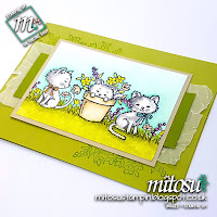 Stampin' Up! Pretty Kitty SU Card Idea order craft products from Mitosu Crafts UK Online Shop